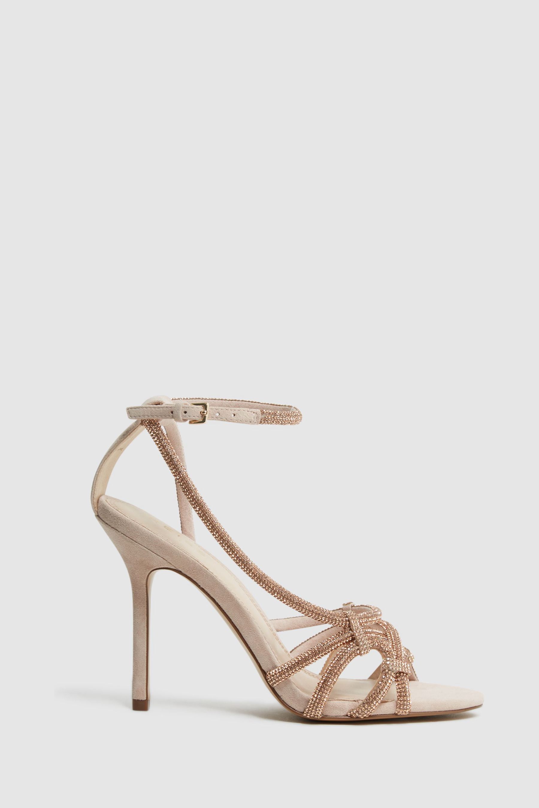 Eryn Heeled Sandals - Beige...