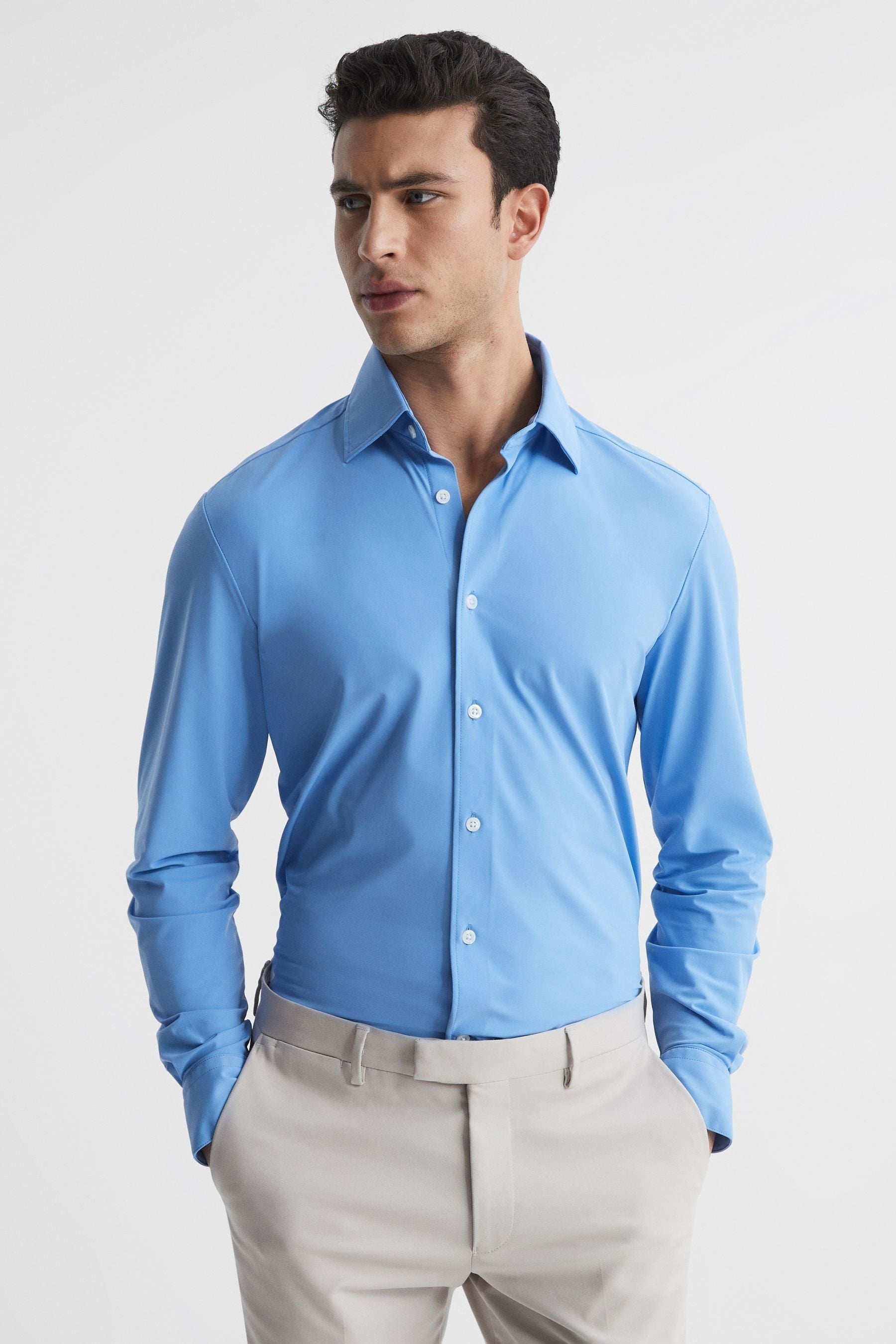 Reiss Voyager In Soft Blue