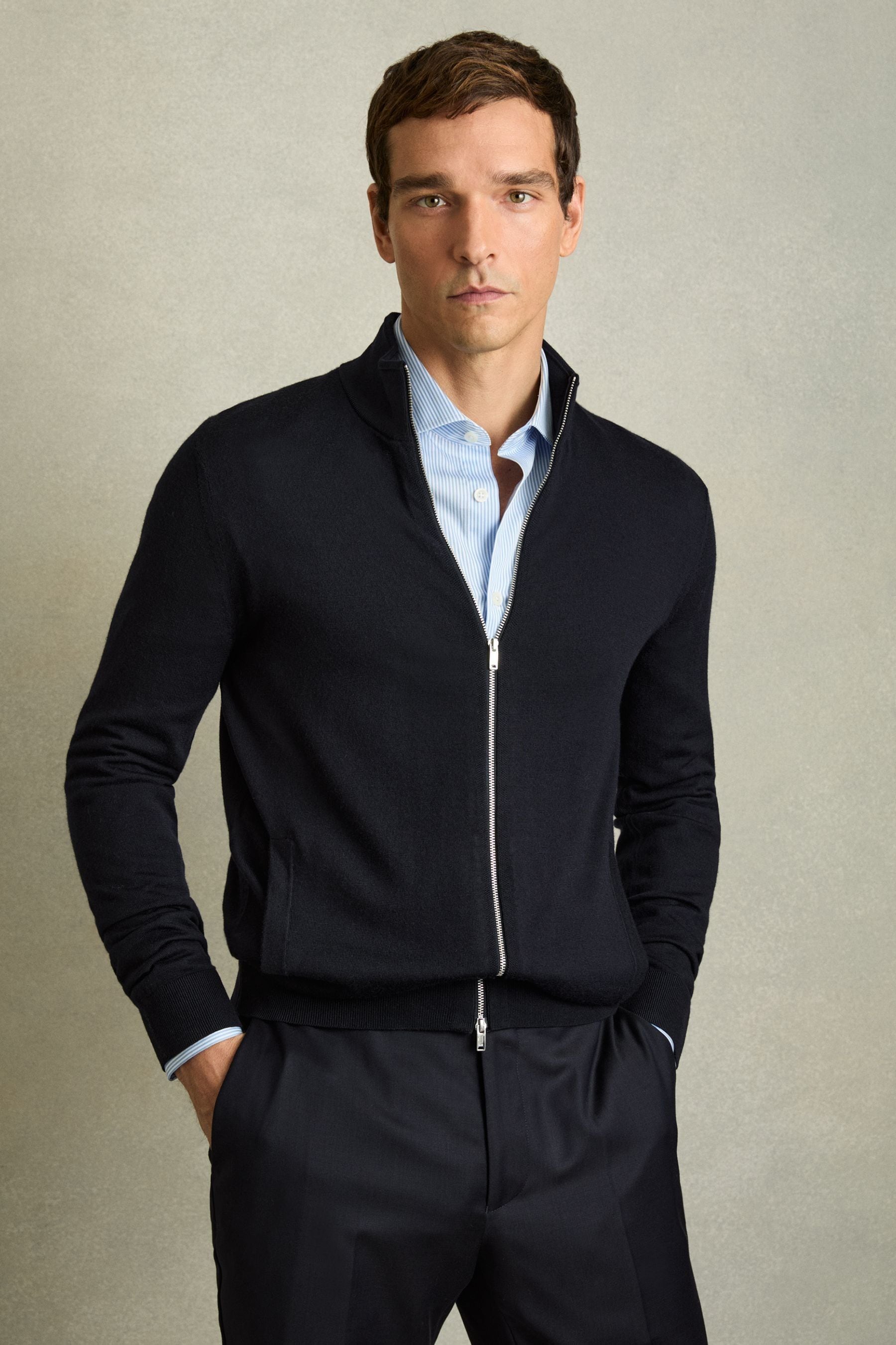 Reiss Hampshire In Navy