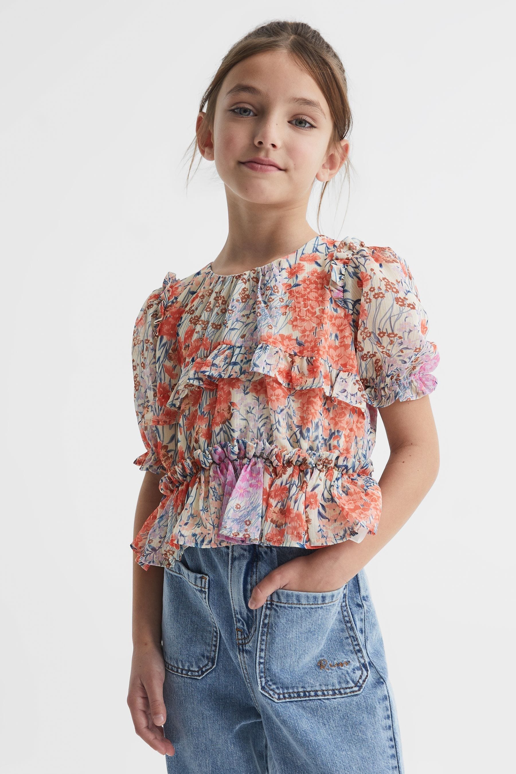 Reiss Kids' Hester In Pink