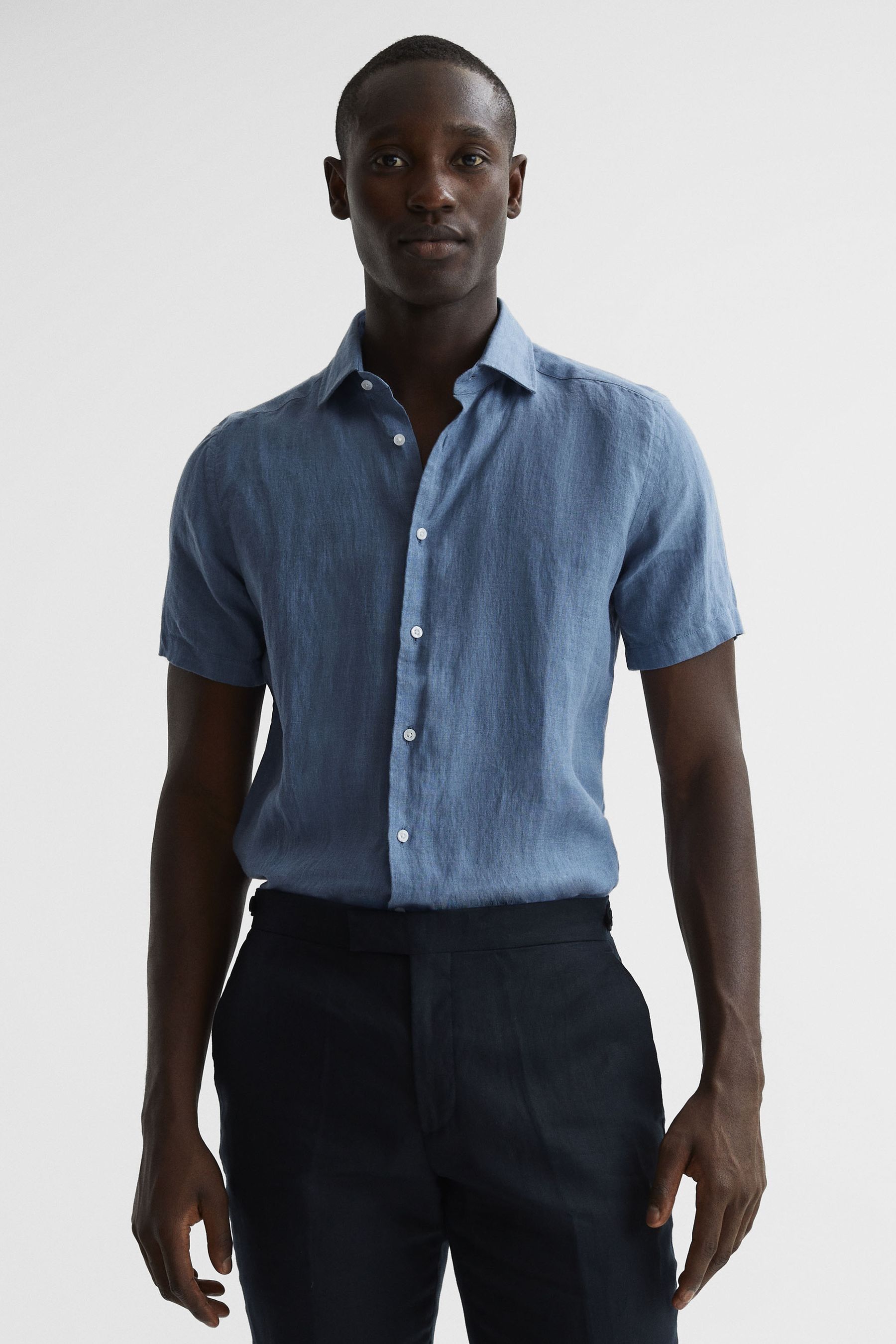 Reiss Holiday In Airforce Blue