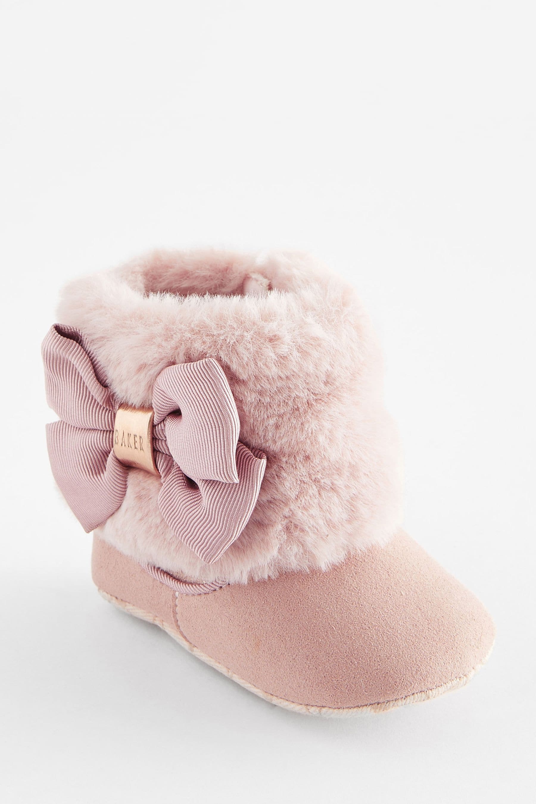 Pink ted baker boots clearance
