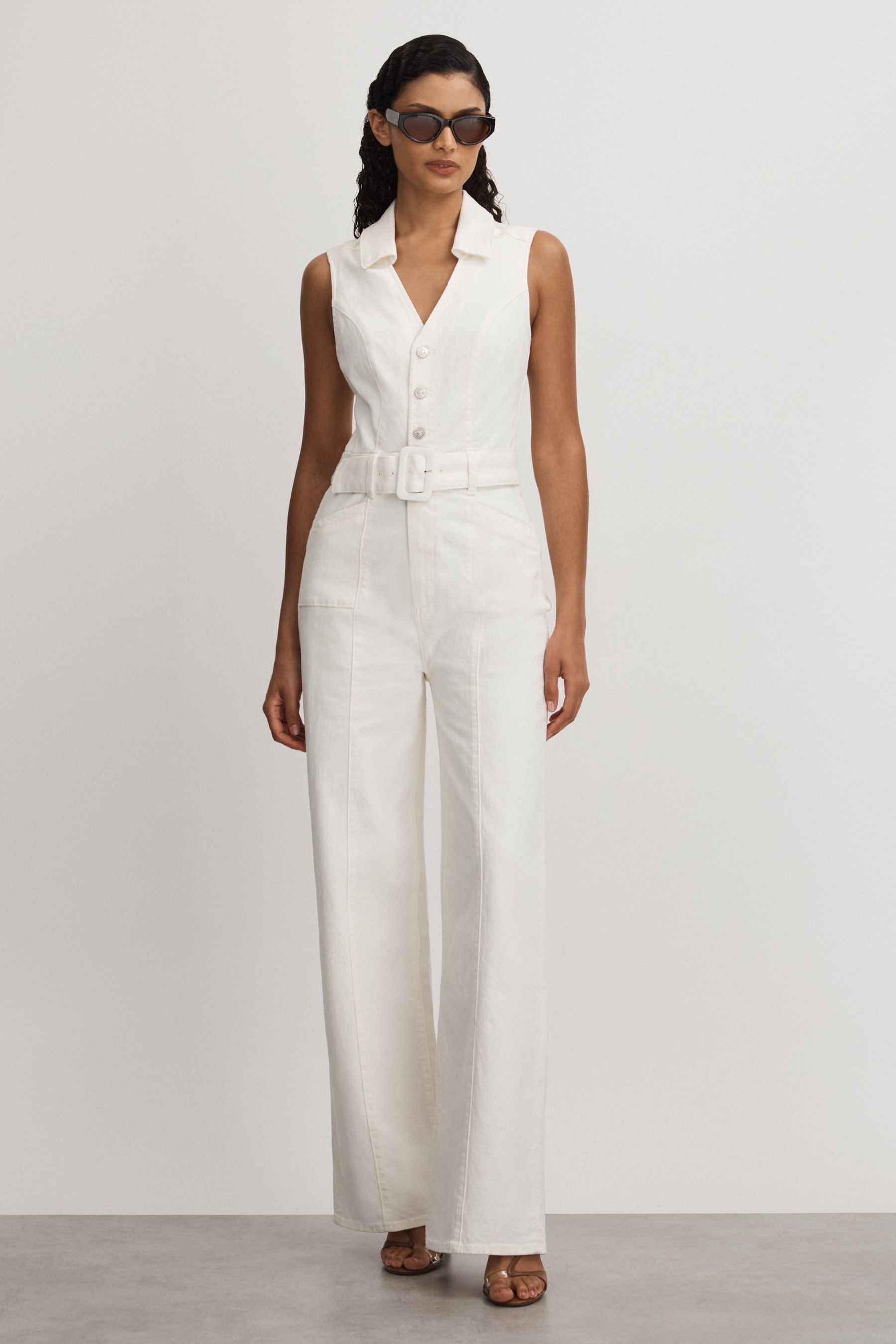 PAIGE PAIGE DENIM JUMPSUIT