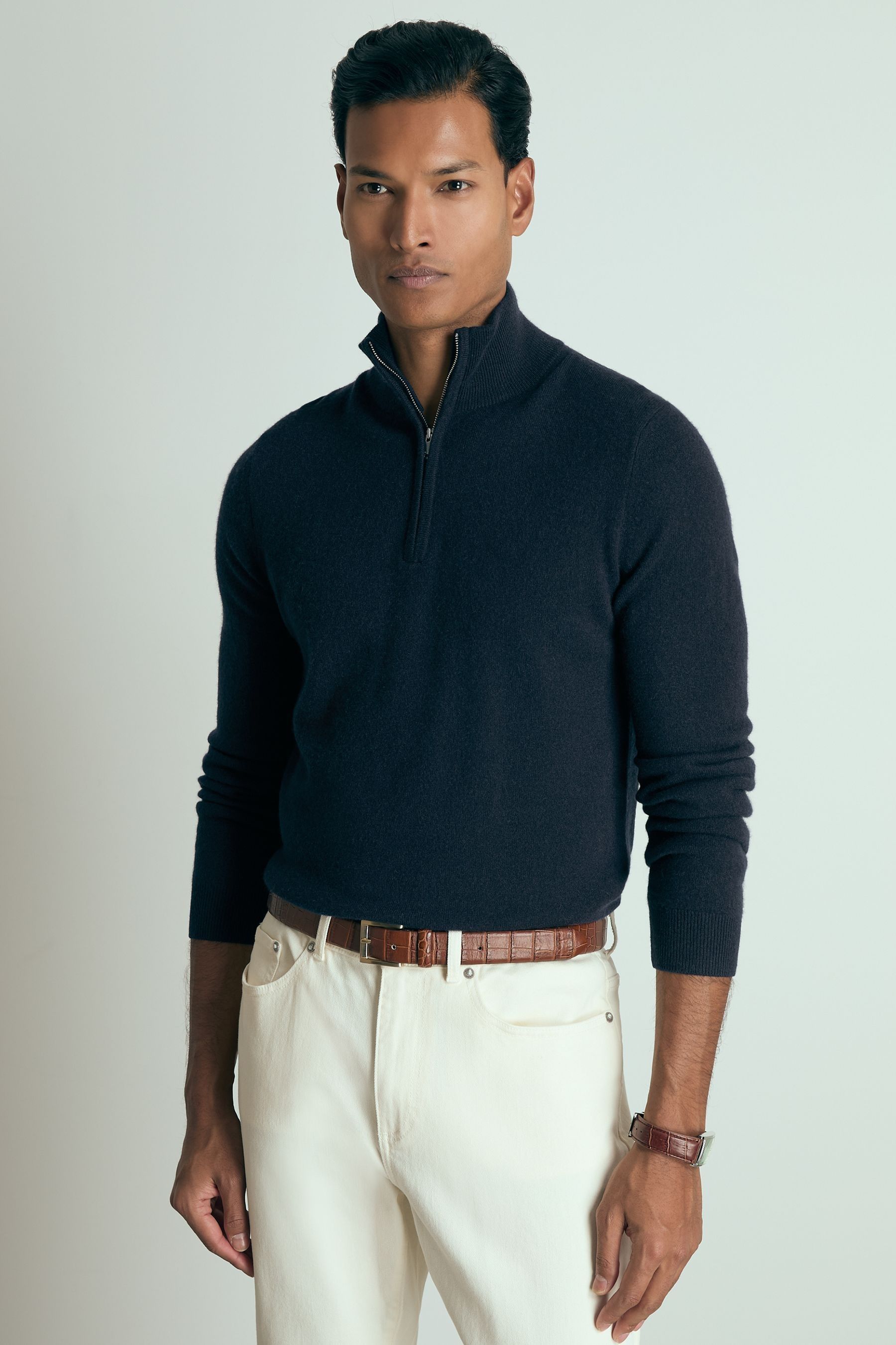 Royal navy sweater store
