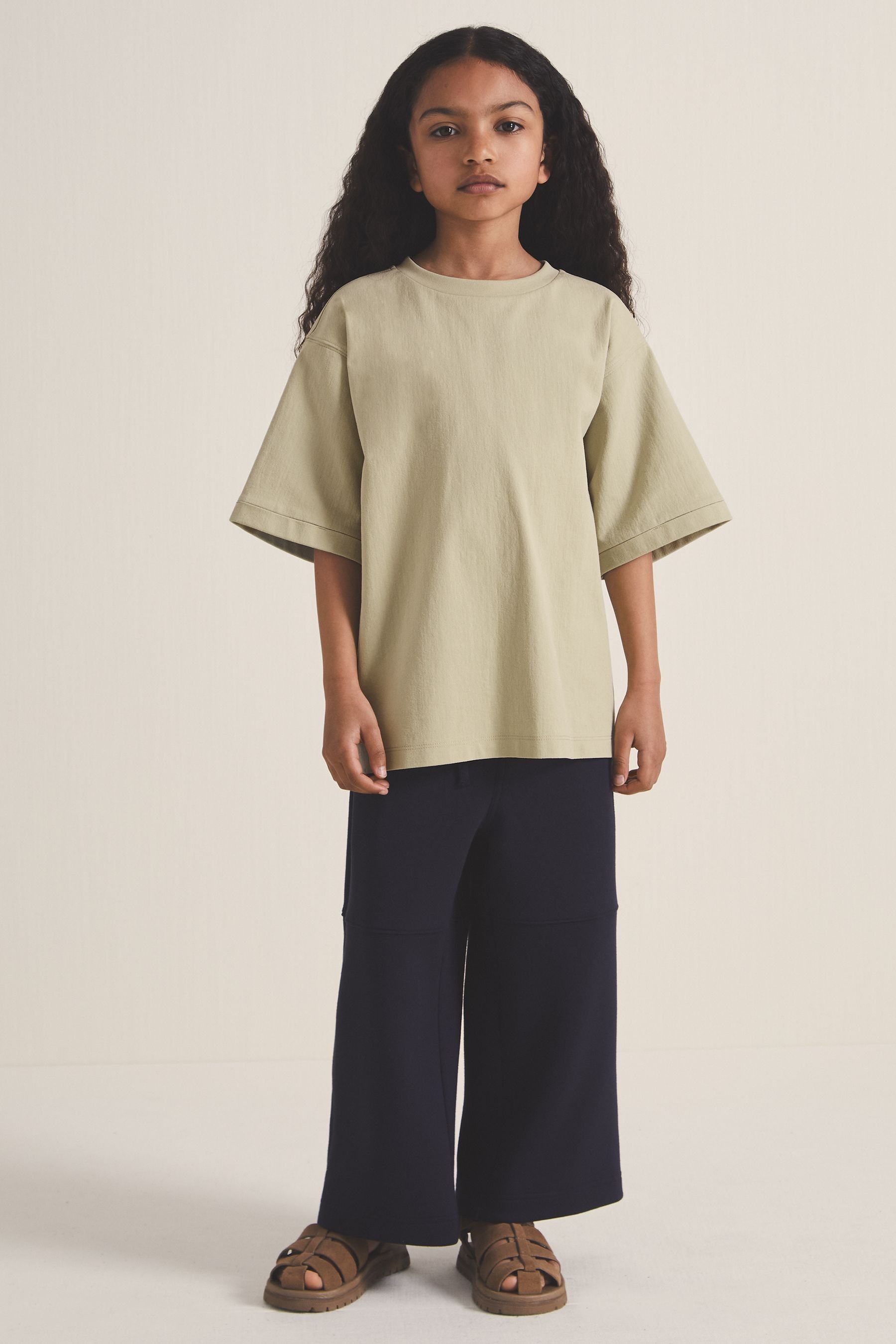 Reiss Sage 4-9 yrs | Les 100 Ciels Oversize T-shirt, 45Y