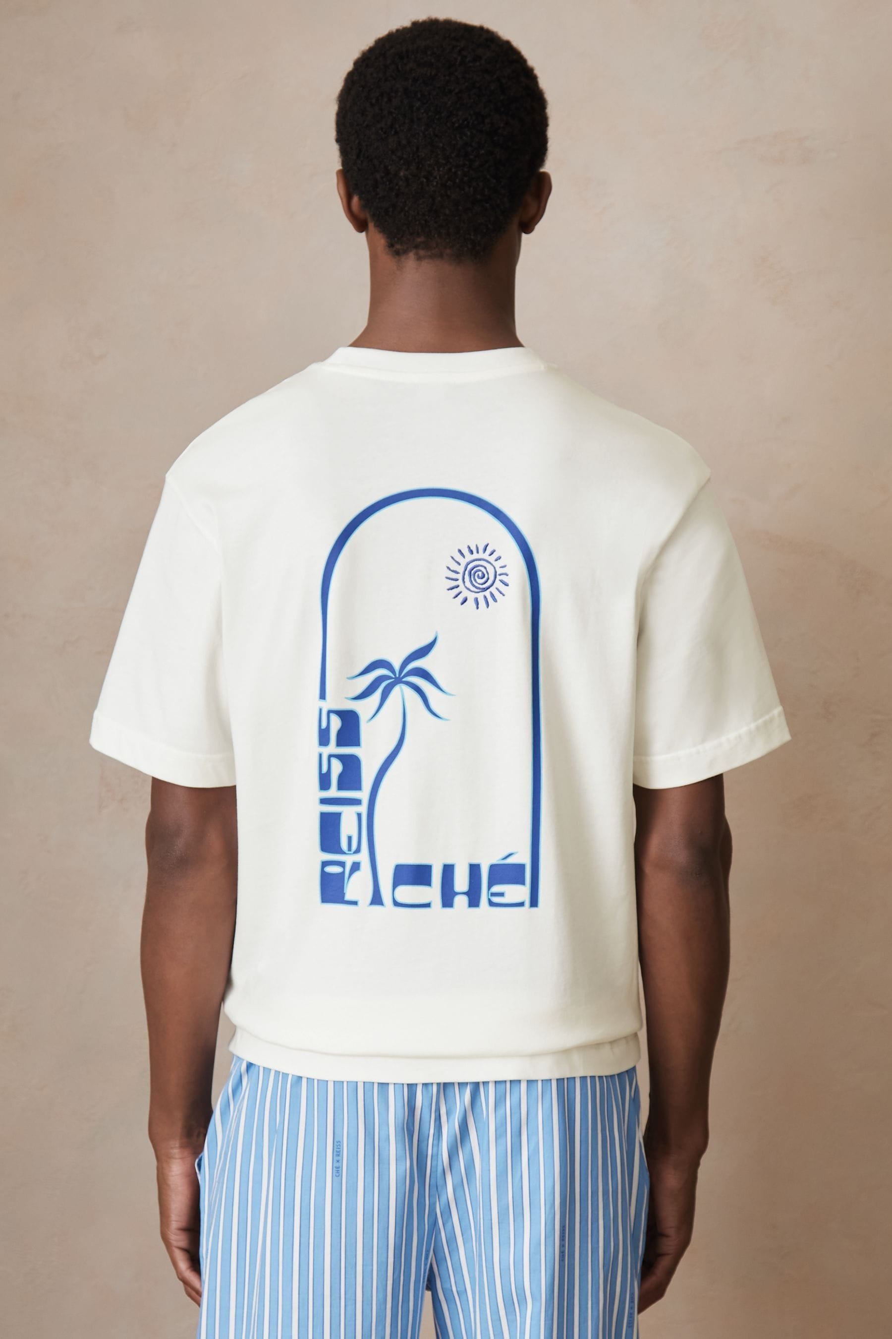Reiss Palm Graphic Tee