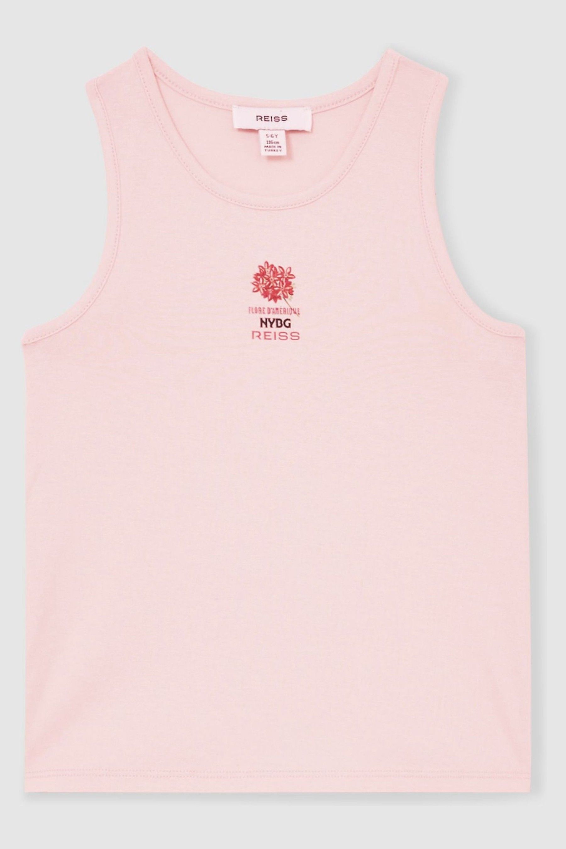 NEW YORK BOTANICAL GARDENS REISS PINK TEIGEN 13-14 YRS REISS | NYBG FLORAL EMBLEM VEST