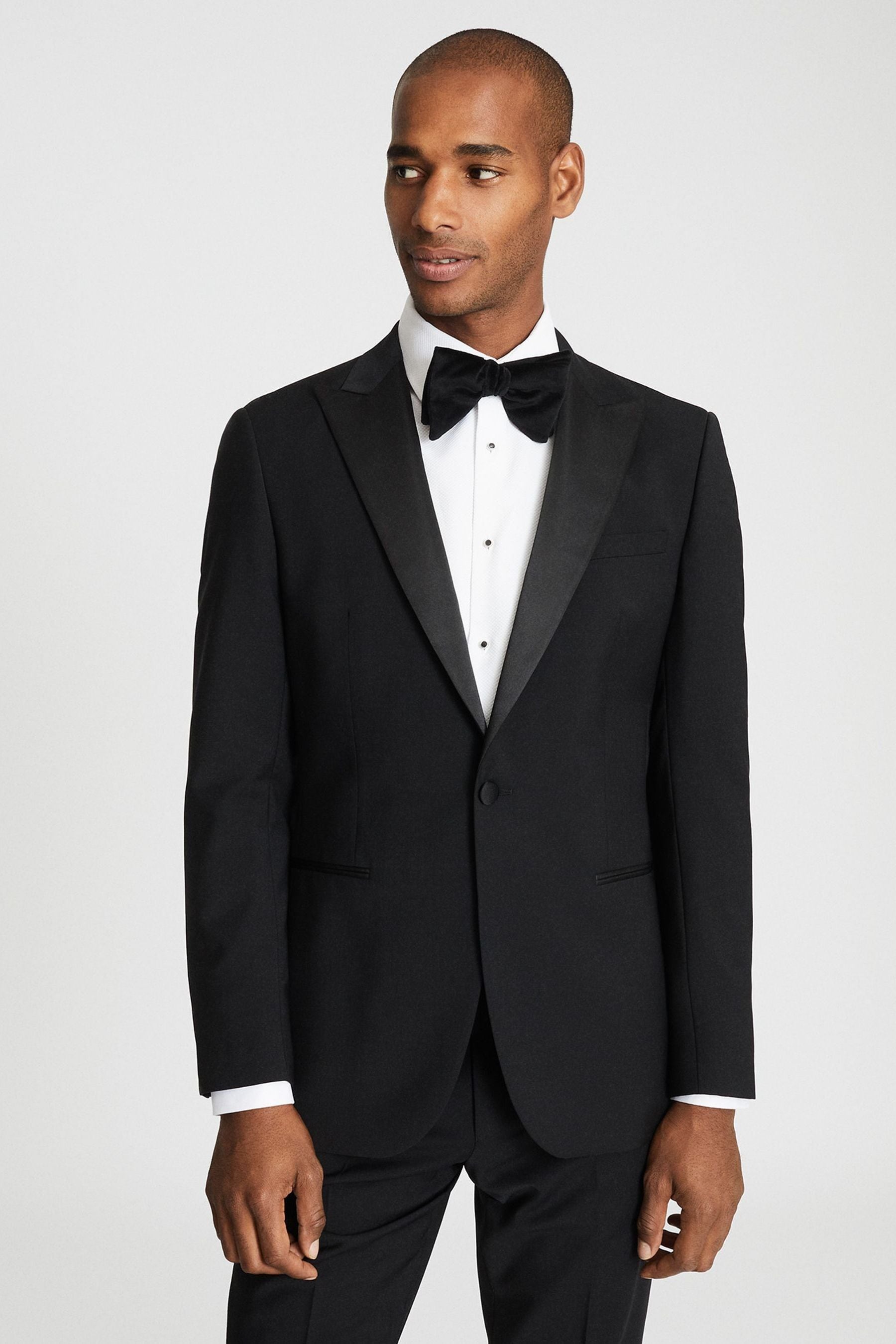 Mens black dinner jacket discount