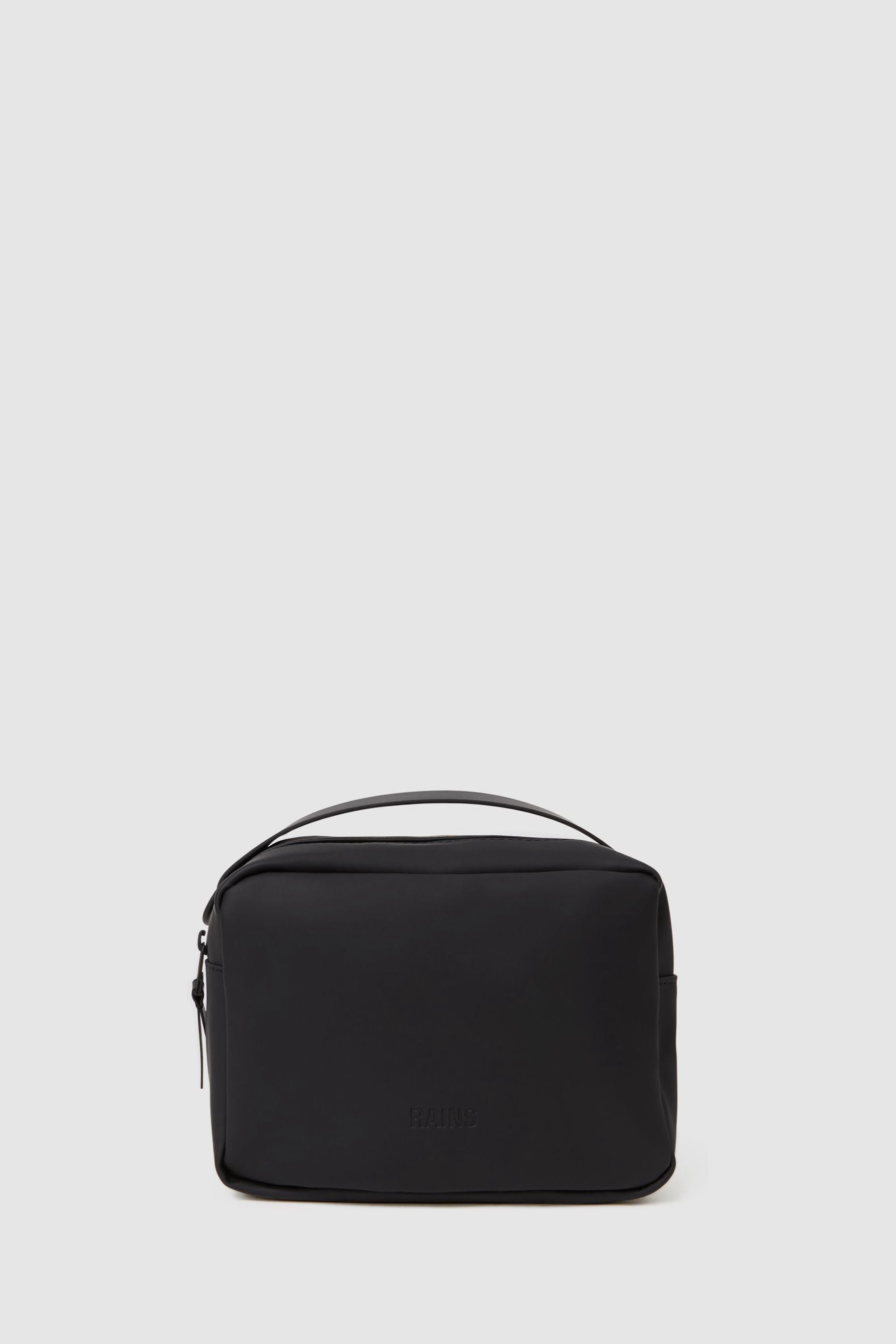 Rains Box Bag, Black, Size: 16x21x8.5cm