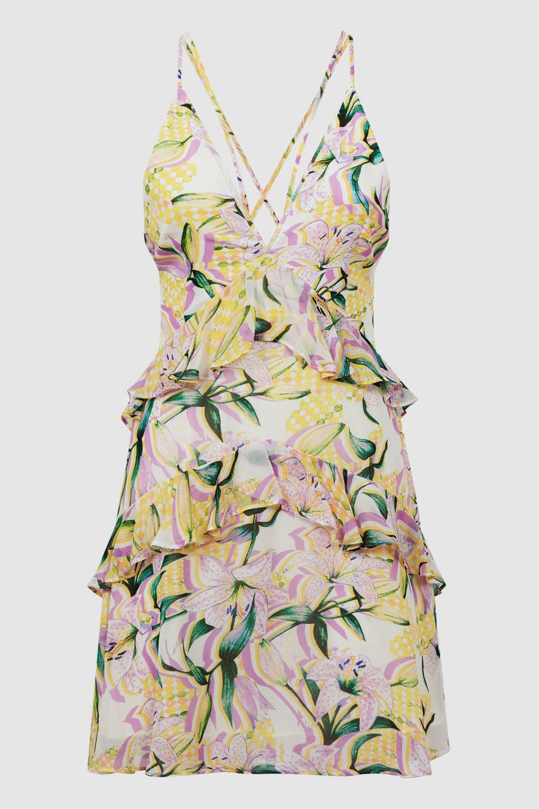 Andi - Yellow Floral Strappy...