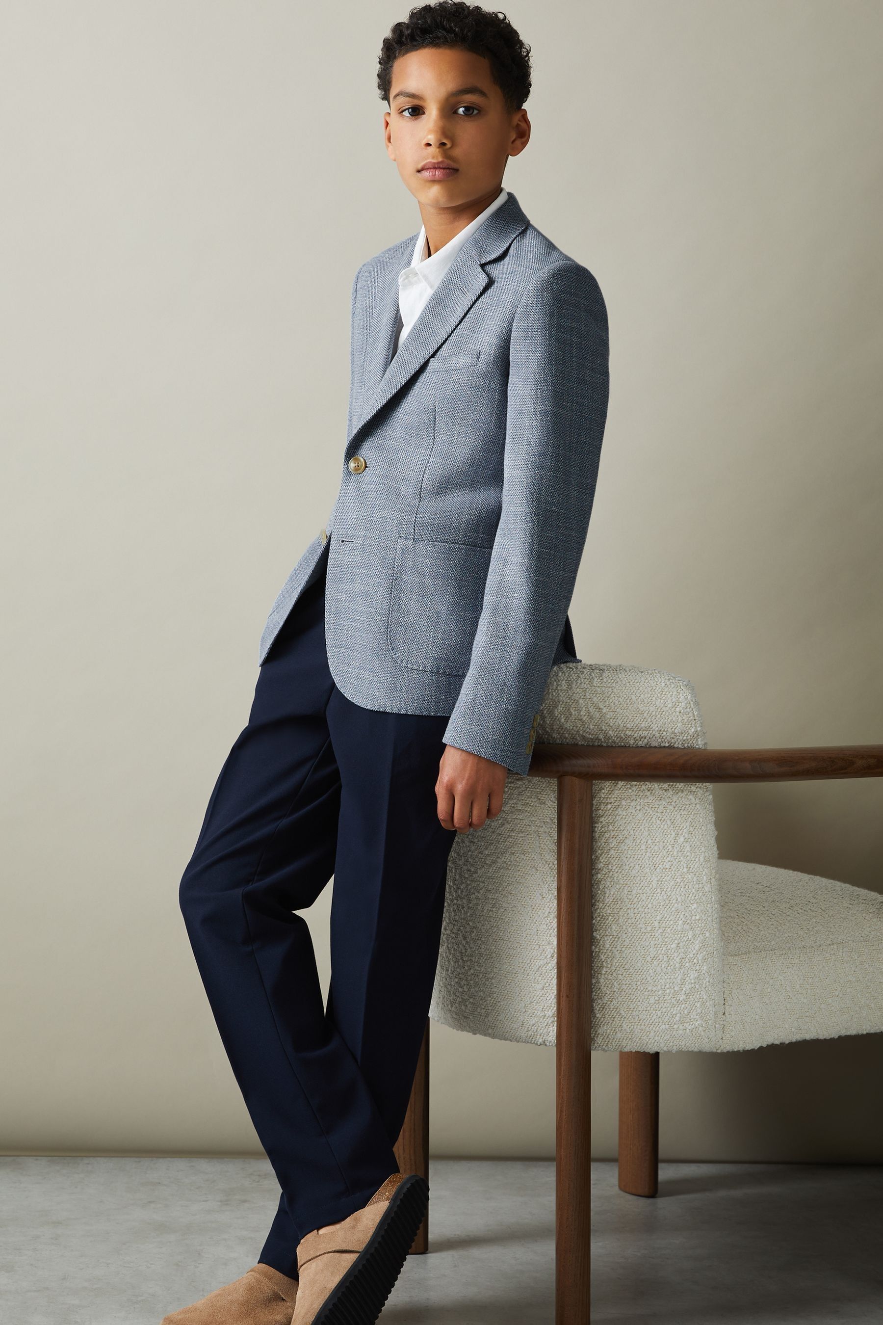 Shop Reiss 9 Years In Soft Blue