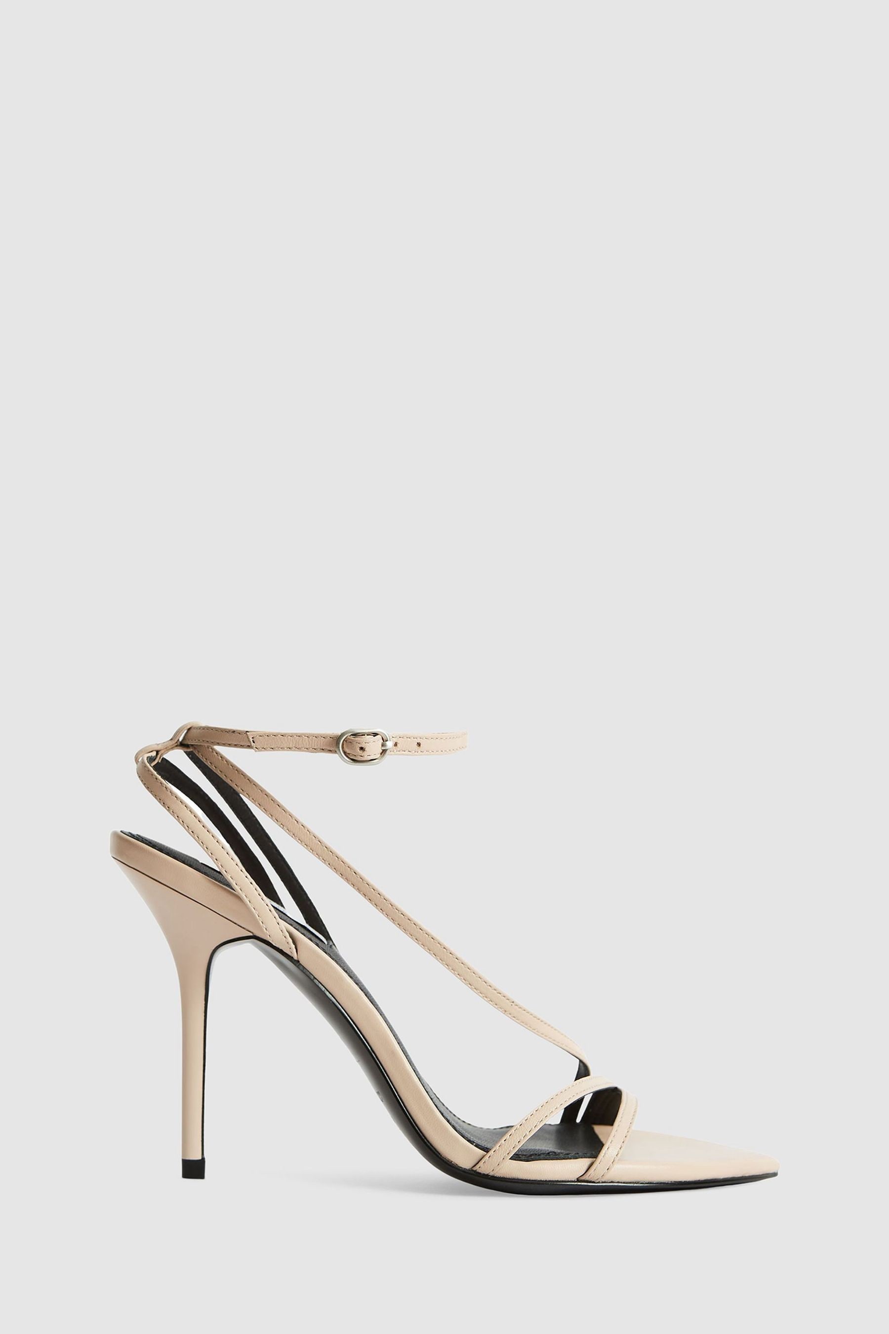 Strappy discount blush sandals