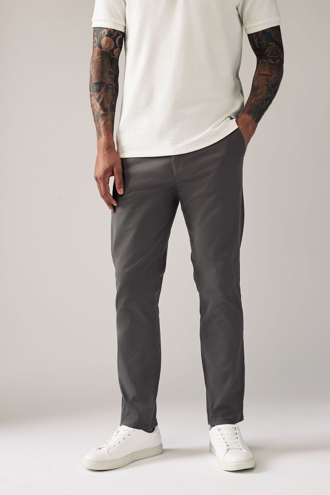 next mens stretch chinos