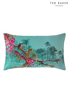 Set of 2 Ted Baker Green Hibiscus Pillowcases
