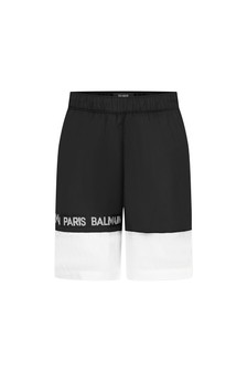Balmain Boys Black Swim Shorts