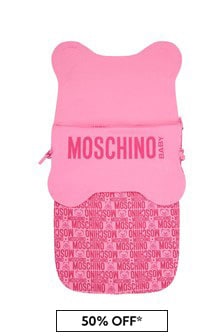 Moschino Kids Moschino Baby Girls Pink Cotton Nest