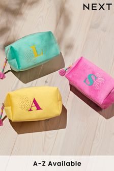 Brights Alphabet Make-Up Bag