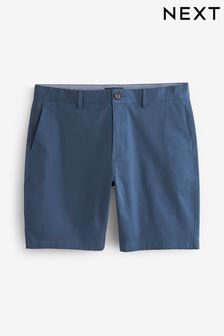 Blue Slim Fit Stretch Chino Shorts (106681) | £18