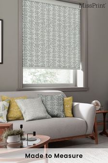 MissPrint Grey Muscat Small Made To Measure Roller Blind