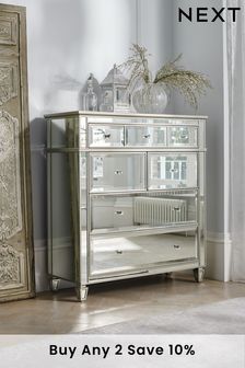 Fleur Mirrored Chest of Drawers (110350) | £650