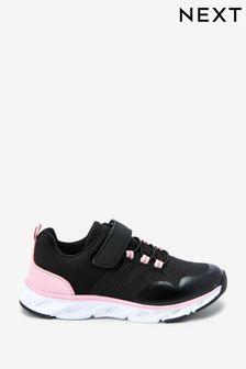 Black/Pink Runner Trainers (112527) | £23 - £29