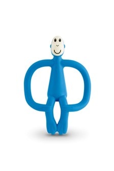 Matchstick Monkey Teething Toy Blue