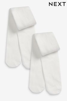 Cream 2 Pack Baby Tights (0mths-2yrs) (114516) | £8.50
