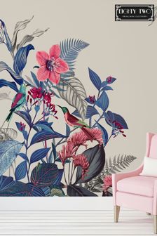 Eighty Two Pink Exclusive to Next Posh Tropical Wall Mural (114590) | £70