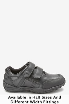 wide fitting boys school shoes