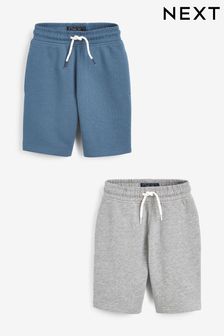 Blue/Grey 2 Pack Shorts (3-16yrs) (119703) | £10 - £16