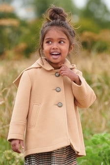 F&F baby girl coat with removable fur trim Depop F&F baby girl coat with removable fur trim Depop