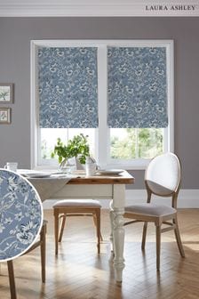 Blue Summerhill Made to Measure Roman Blinds