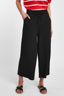 NEXT Size 8 Black Cotton Woman/'s Trousers,petit Long Leg New With Tags.