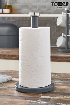 Tower Grey Infinity Stone Kitchen Towel Pole