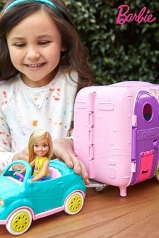 Barbie Chelsea Camper With Doll And Car Playset