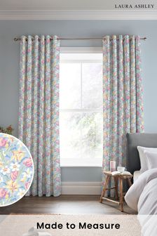 China Blue Tulips Made to Measure Curtains