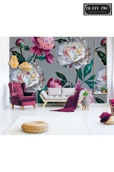 Eighty Two Multi Exclusive To Next Peony Bloom Wall Mural (139075) | £70