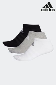 adidas Adults Cushioned Low Cut Socks Three Pack