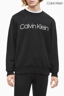 calvin klein men's full zip sweater