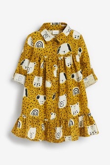 next girls yellow dress