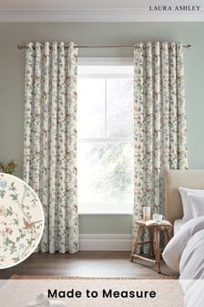 Sage Apricot Summer Palace Made to Measure Curtains