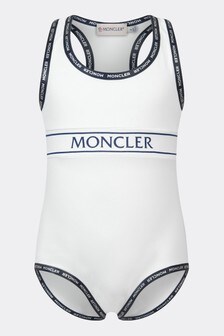 Moncler Enfant Girls White Swimsuit