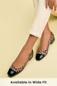 leopard print flat shoes uk