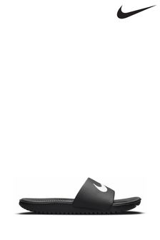 Nike Black Kawa Junior/Youth Sliders (147426) | £22