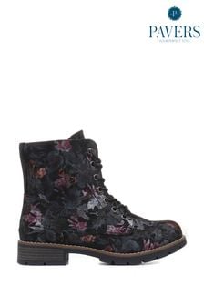 Laceup Footwear Flat Boots Pavers 