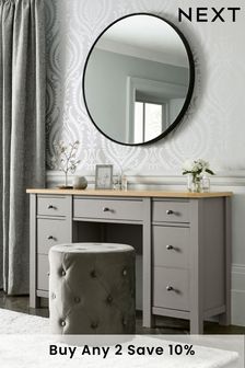 Dove Grey Malvern Paint Effect Storage Console Dressing Table (149983) | £425