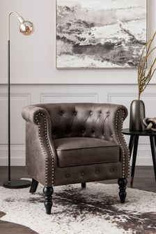 Hector Accent Chair With Black Legs