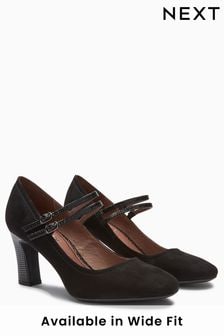 Troubled ethnic To detect Mid Heel Shoes | Leather & Ankle Strapping Mid Heel Shoes | Next UK