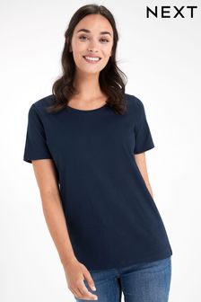 Navy Crew Neck T-Shirt (160644) | £6