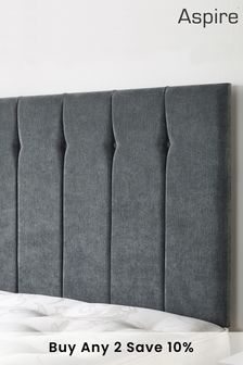 Aspire Furniture Granite Grey Amberley Headboard